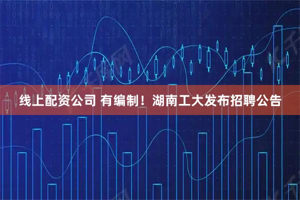 线上配资公司 有编制！湖南工大发布招聘公告
